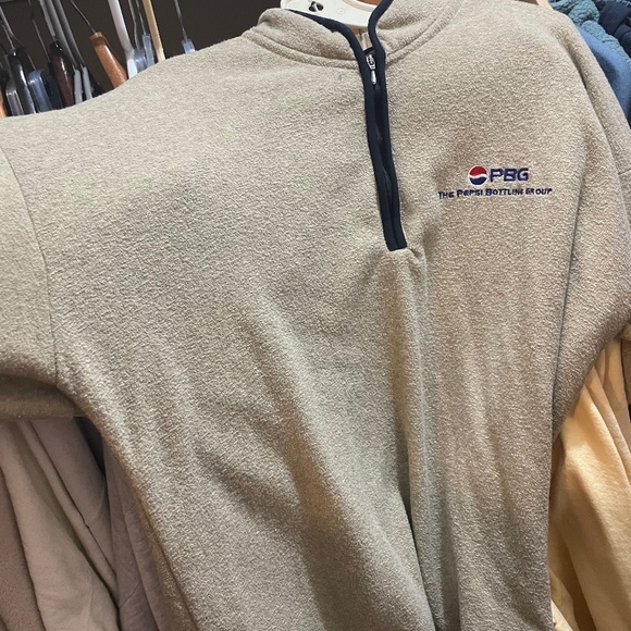 Pepsi cola bottle group vintage synchilla sweater - Picture 1 of 3